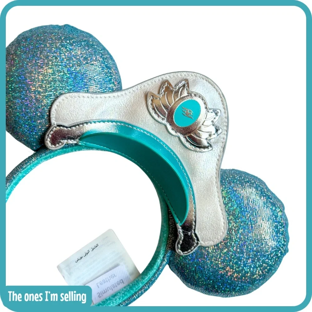 Disney Cruise Line 25th Anniversary Shimmering Seas Loungefly Ears - Picture 2 of 5